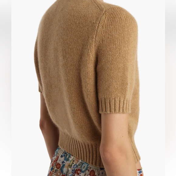 Khaite Nora Cardigan in Biscotti - Picture 6 of 6